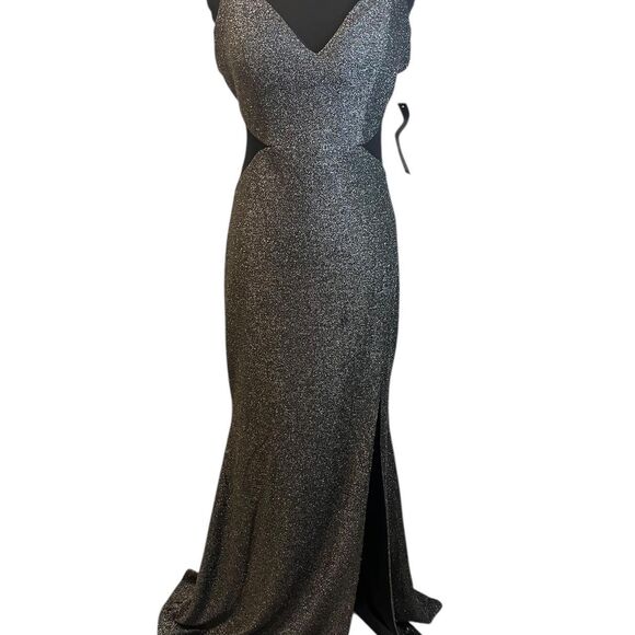 Trixxi Women's Silver and Grey Formal-dresses size 11 - Picture 7 of 7